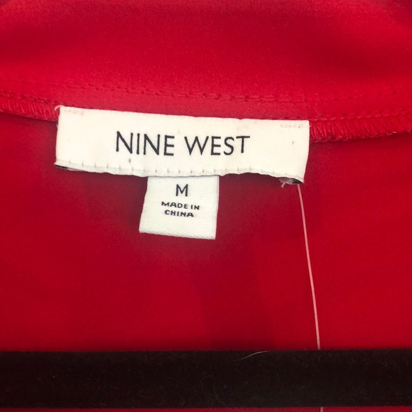 BNWT Nine West 2 Pocket Blouse - Picture 2 of 3
